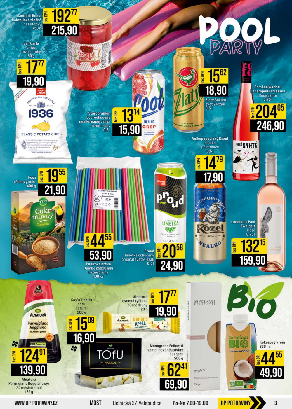 Leták JIP leták CC Cash & Carry - Brno, Ostrava, Praha, Polička, Olomouc, Karlovy Vary, Zlín, Jilemnice, Pardubice - strana 3