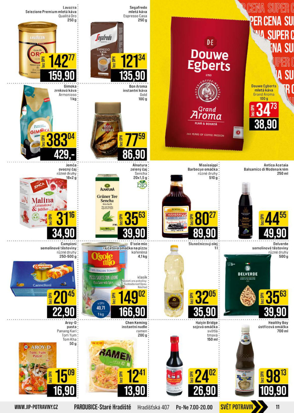 Leták JIP leták CC Cash & Carry - České Budějovice, Most, Náchod, Svoboda nad Úpou, Sušice - strana 11