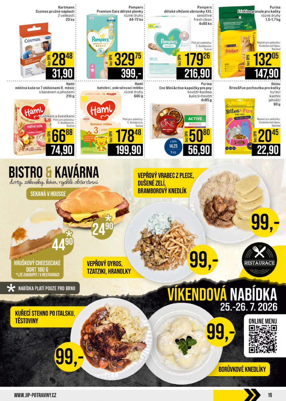Leták JIP leták CC Cash & Carry - České Budějovice, Most, Náchod, Svoboda nad Úpou, Sušice - strana 19