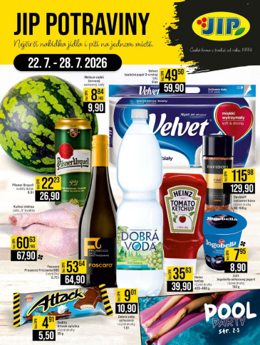 JIP leták CC Cash & Carry - České Budějovice, Most, Náchod, Svoboda nad Úpou, Sušice