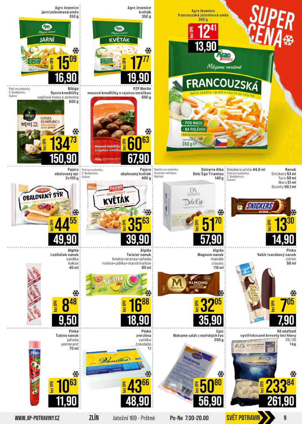 Leták JIP leták CC Cash & Carry - České Budějovice, Most, Náchod, Svoboda nad Úpou, Sušice - strana 9