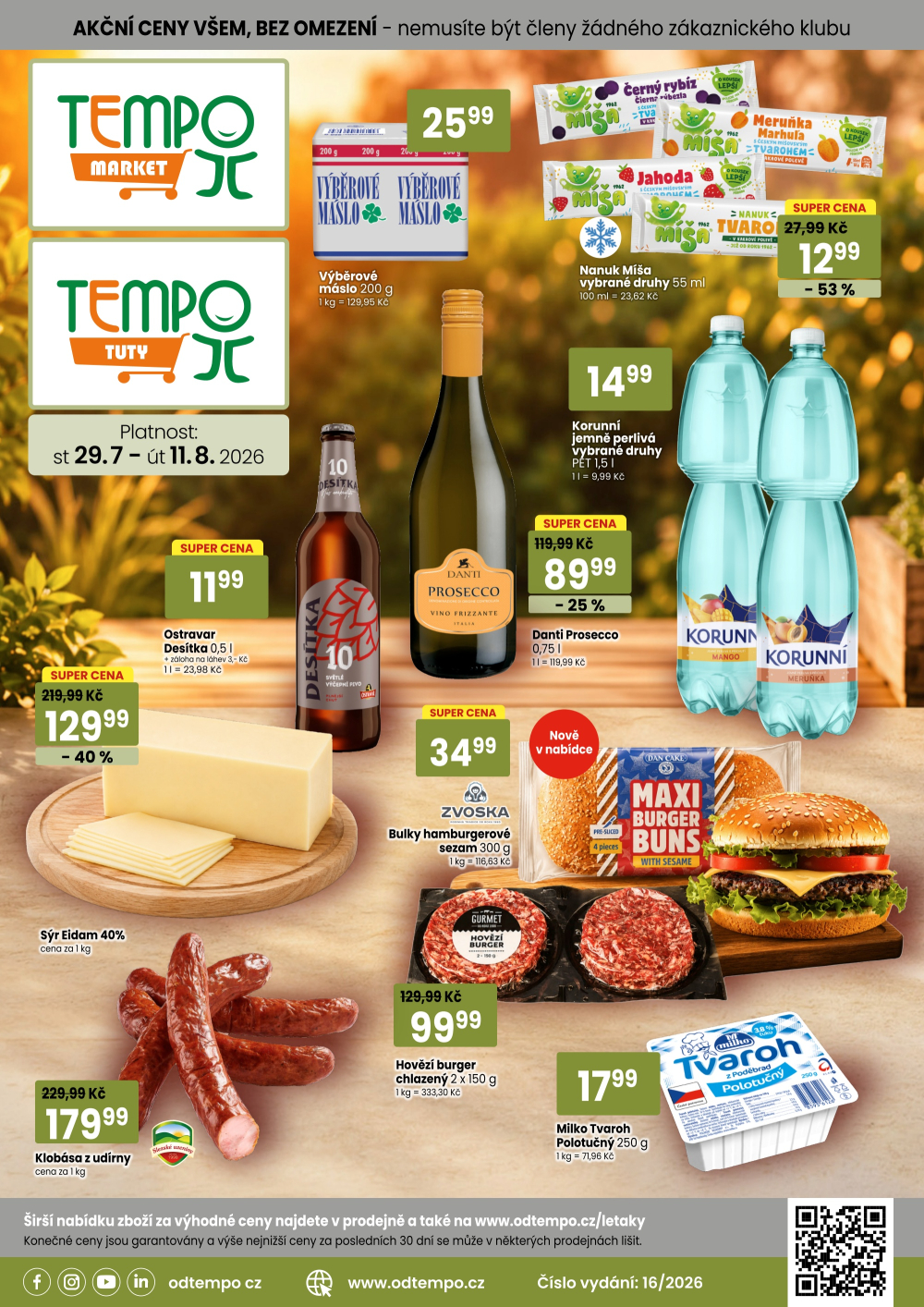 Leták TEMPO leták - strana 1