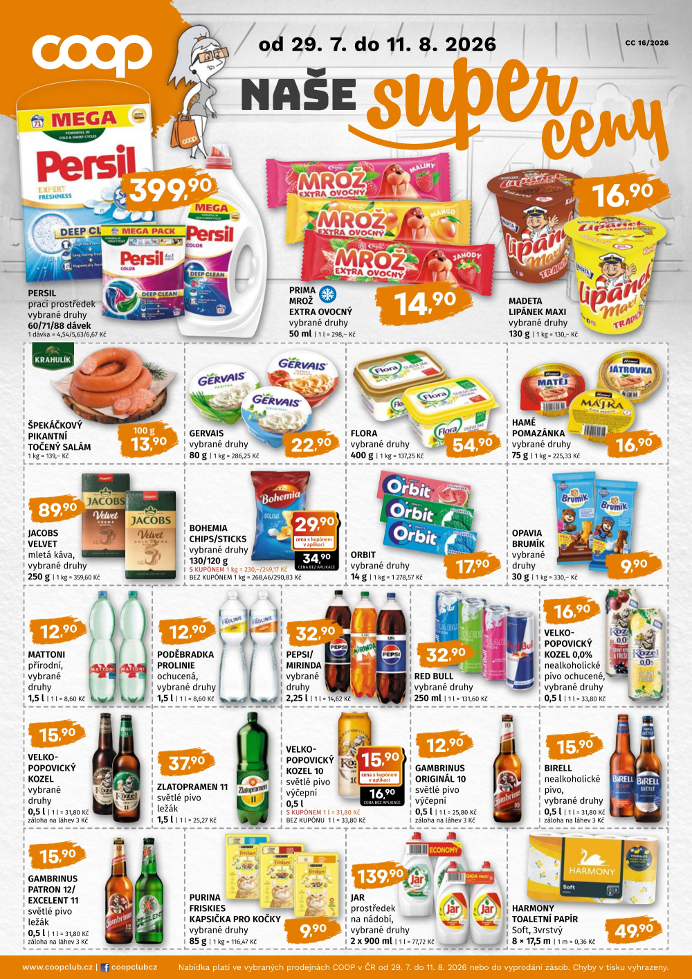Leták COOP leták - Super ceny - strana 1