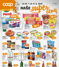 Akční leták COOP  - Super ceny