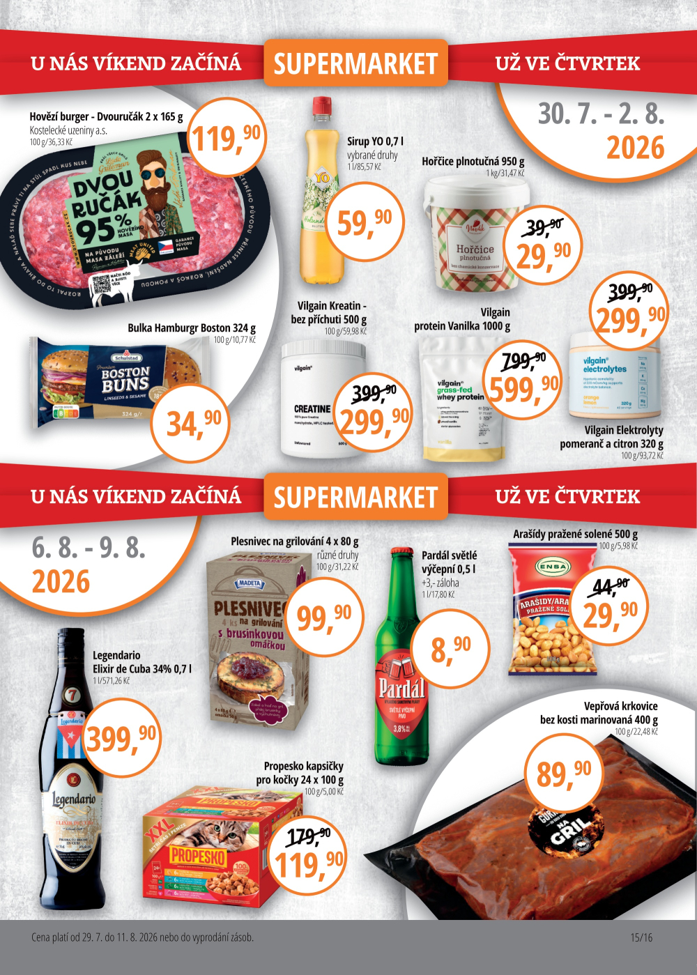 Leták Jednota Mikulov leták - strana 15