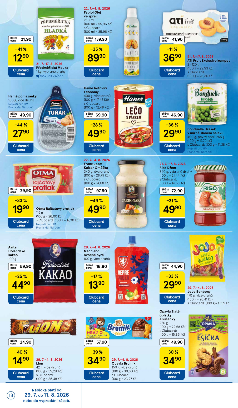 Leták Tesco hypermarket leták - strana 18