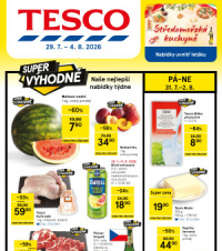 Akční leták Tesco hypermarket 