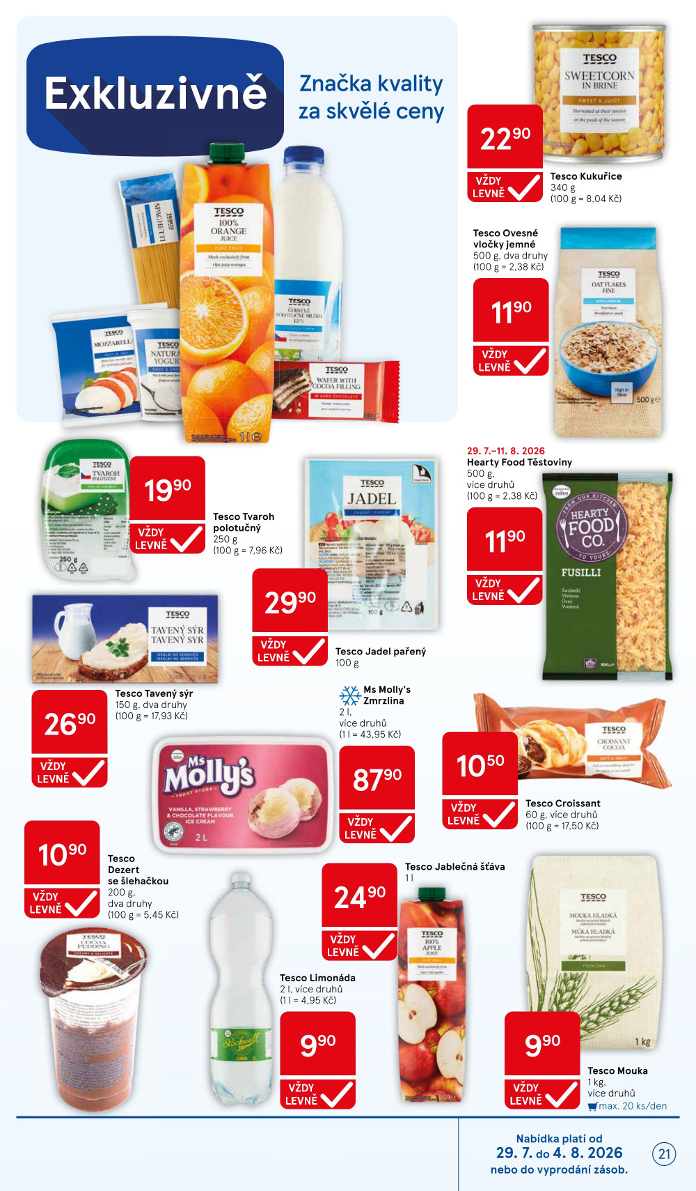 Leták Tesco hypermarket leták - strana 21