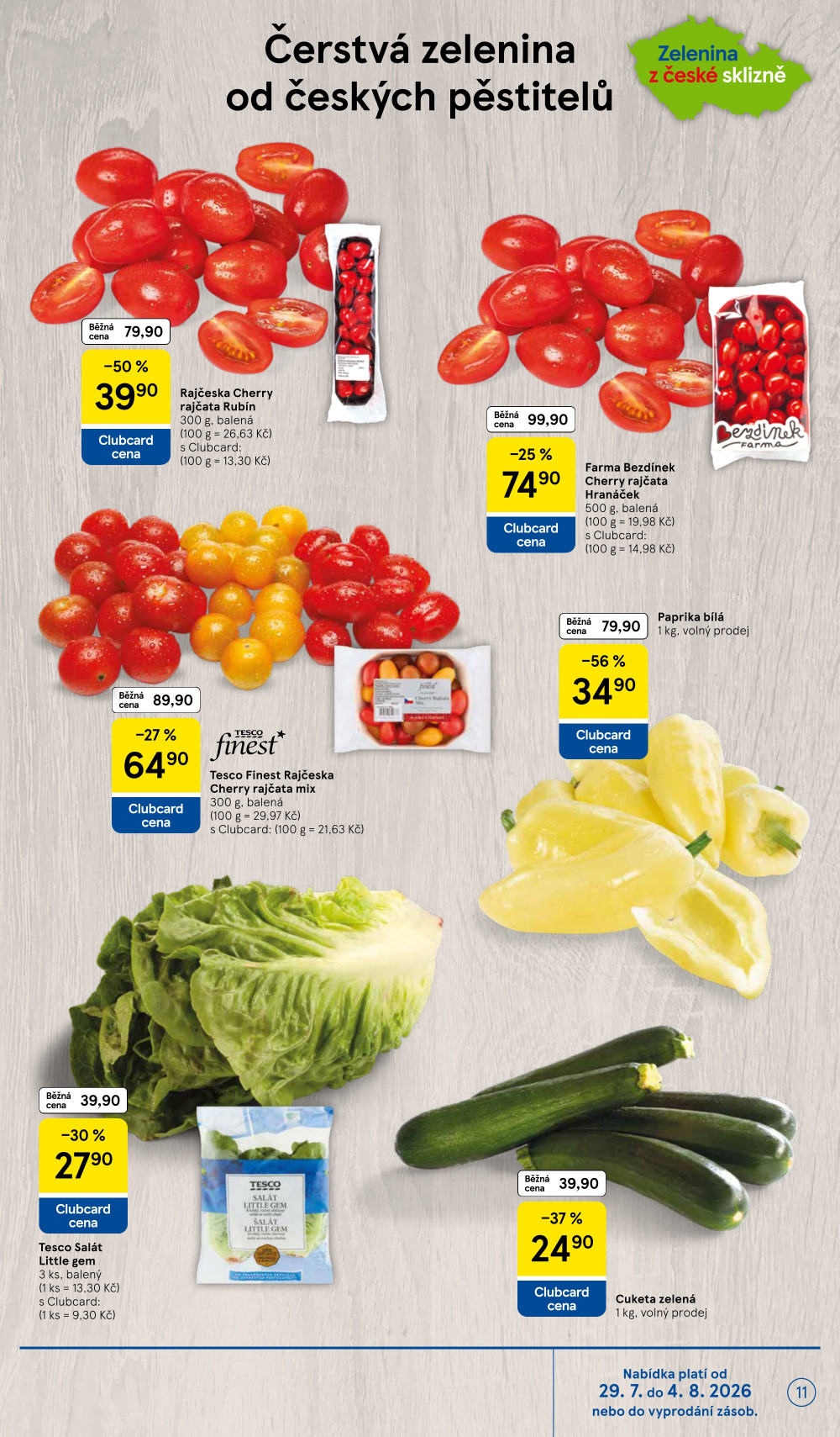 Leták Tesco supermarket leták - strana 11