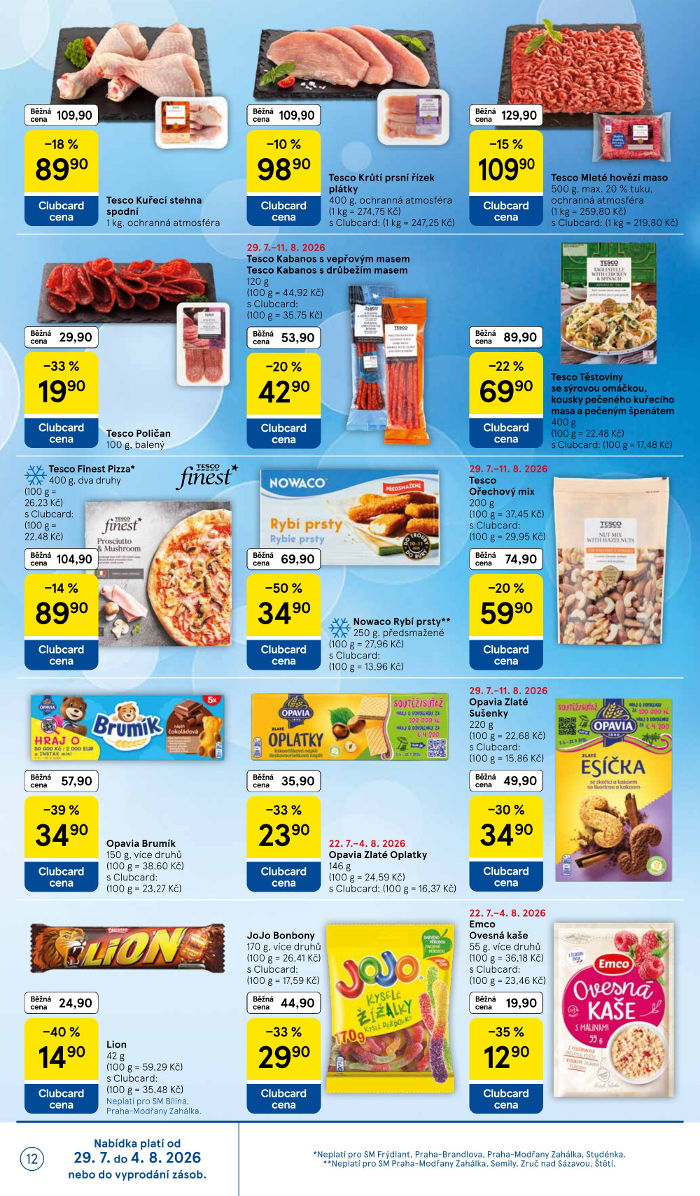 Leták Tesco supermarket leták - strana 12