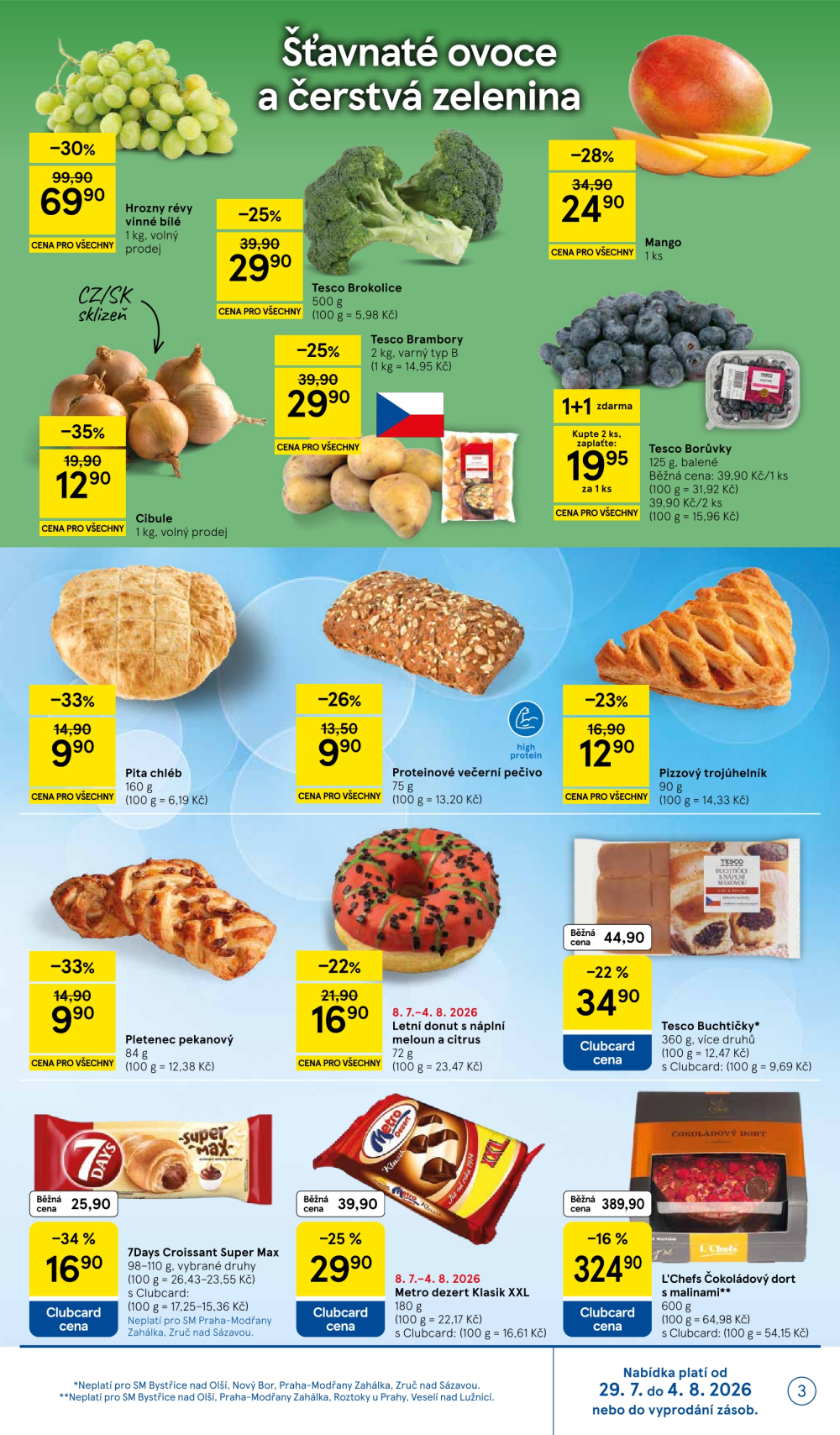Leták Tesco supermarket leták - strana 3