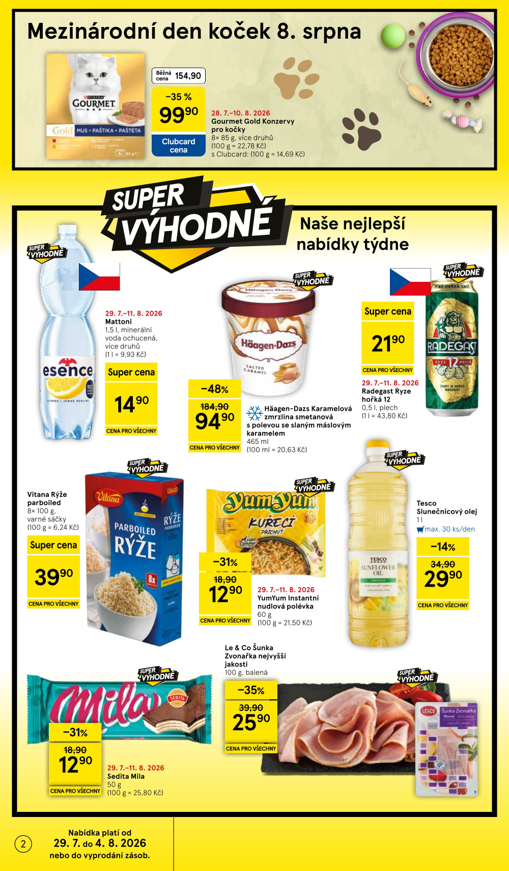 Leták Tesco supermarket leták - strana 2
