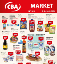 Akční leták CBA Market 
