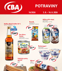 Akční leták CBA Potraviny 