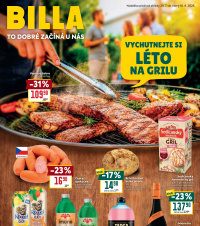 Akční leták BILLA  - Vychutnejte si léto na grilu