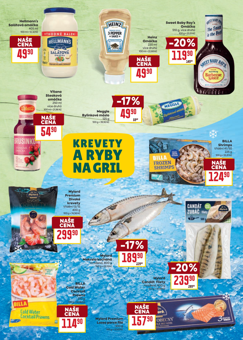 Leták BILLA leták - Vychutnejte si léto na grilu - strana 9