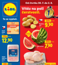 Akční leták Lidl  od čtvrtka