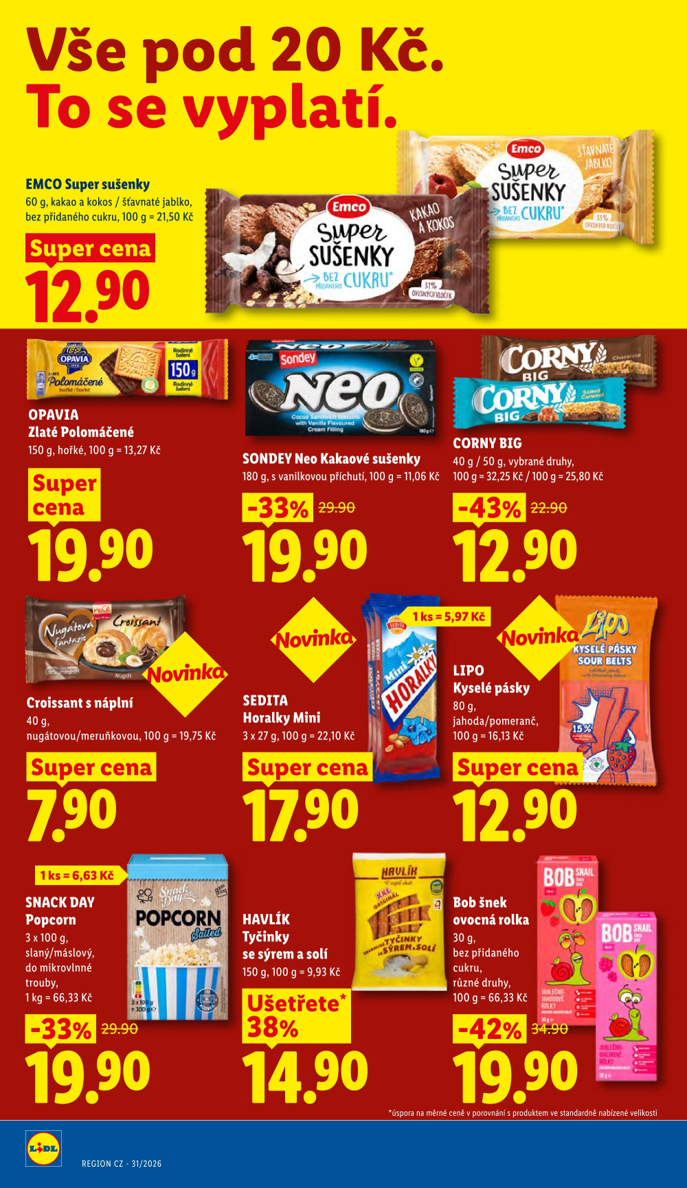 Leták Lidl leták od čtvrtka - strana 26