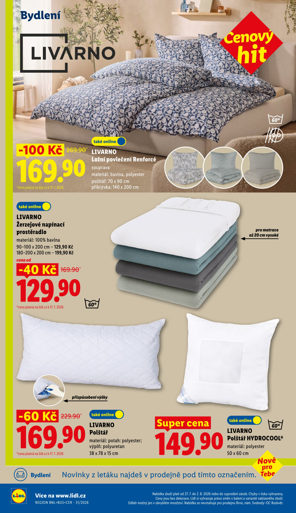 Leták Lidl leták - Nabídka spotřebního zboží - strana 10