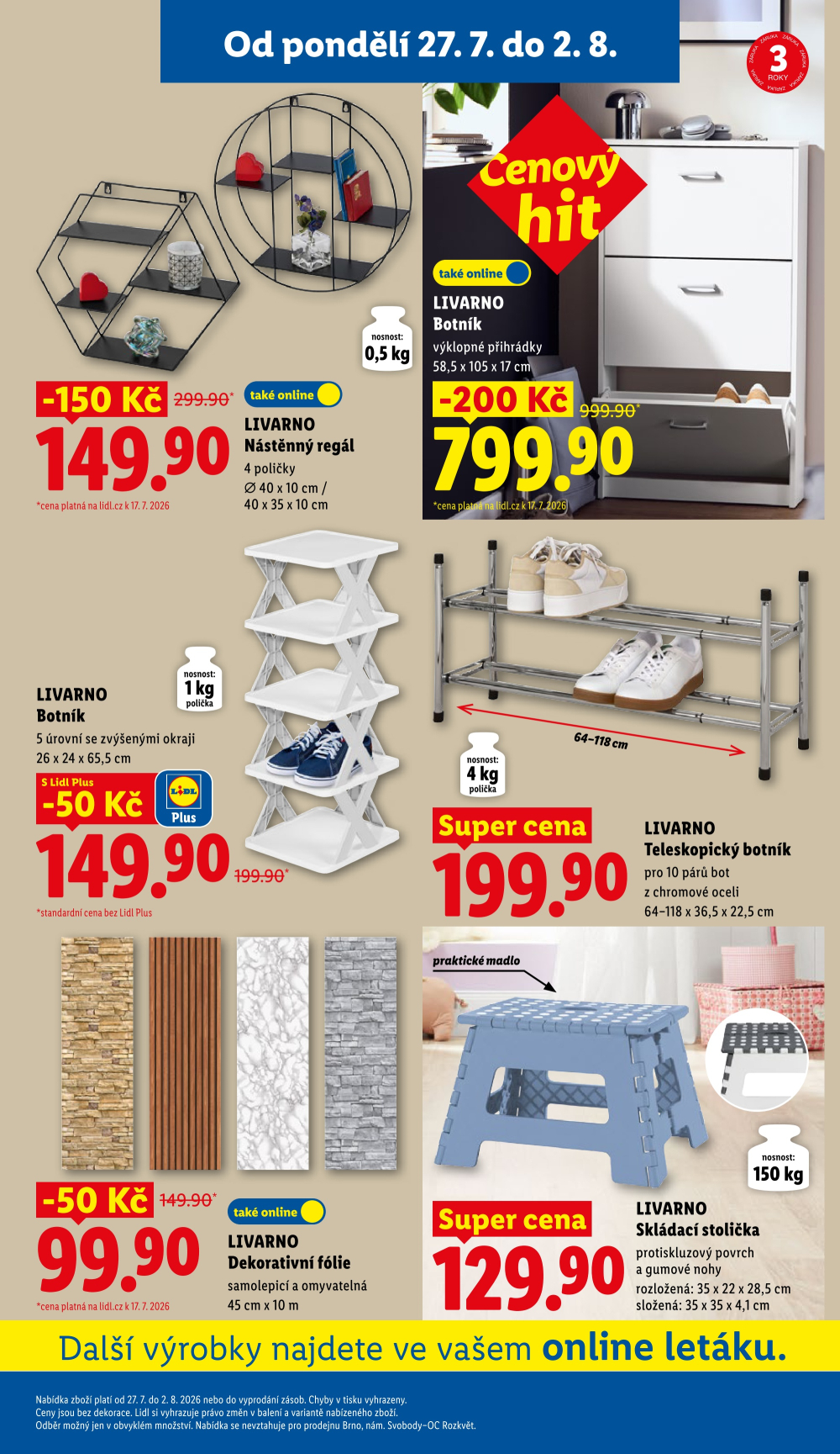 Leták Lidl leták - Nabídka spotřebního zboží - strana 11