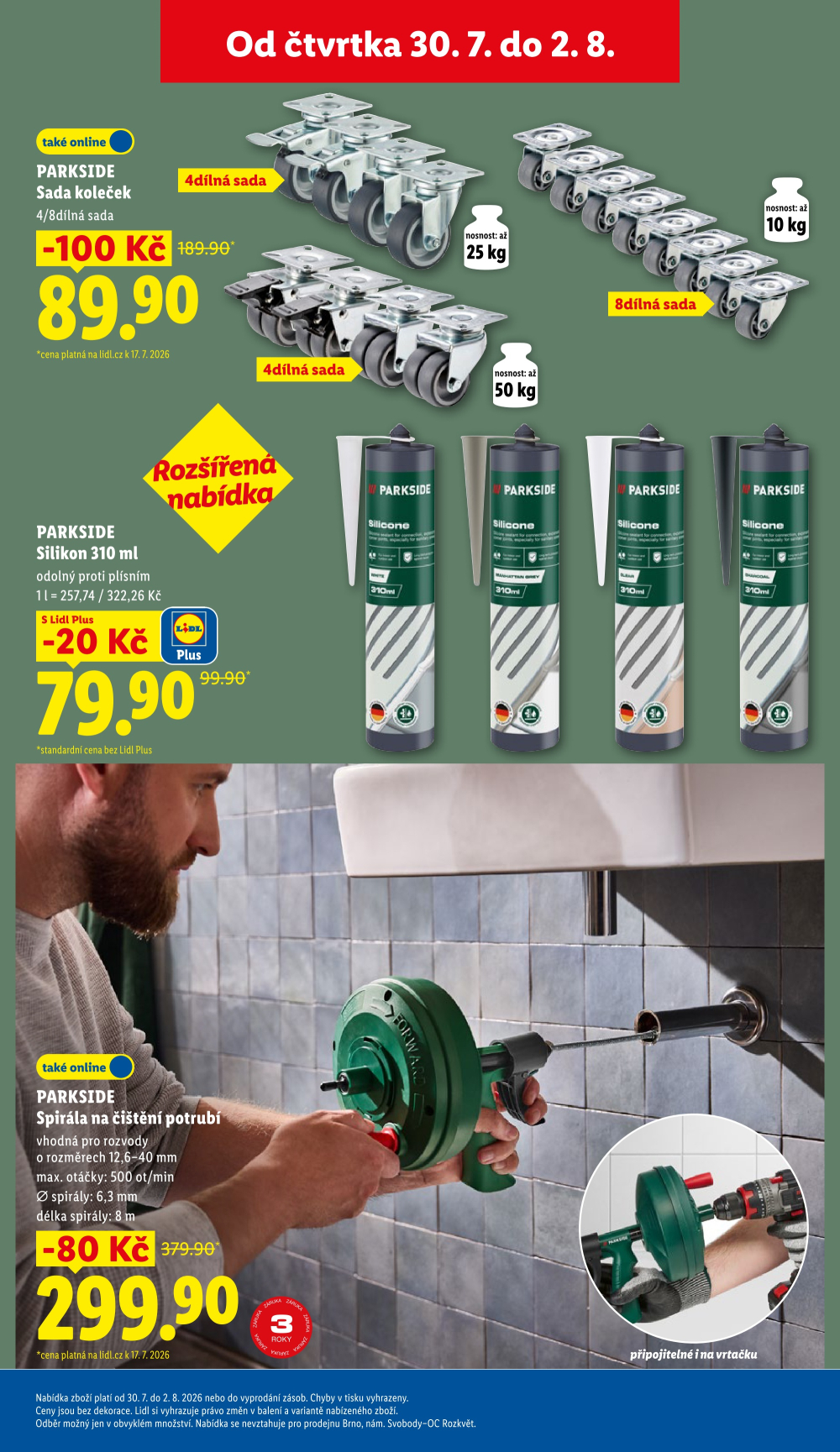 Leták Lidl leták - Nabídka spotřebního zboží - strana 17