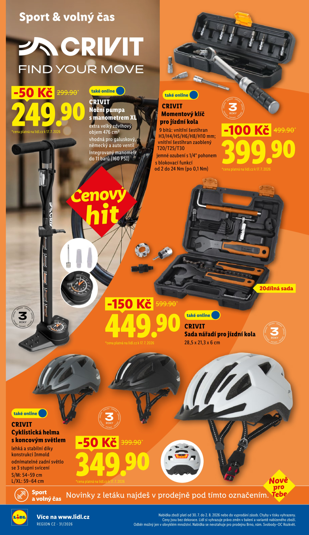 Leták Lidl leták - Nabídka spotřebního zboží - strana 18