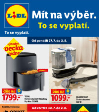 Akční leták Lidl  - Nabídka spotřebního zboží