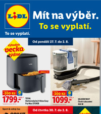 Akční leták Lidl  - Nabídka spotřebního zboží