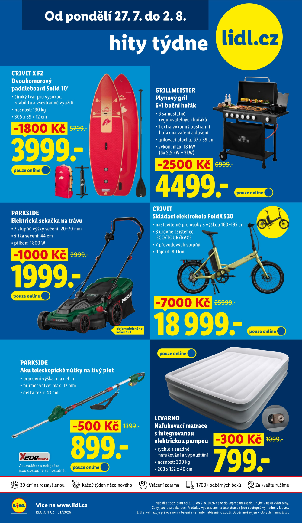 Leták Lidl leták - Nabídka spotřebního zboží - strana 27