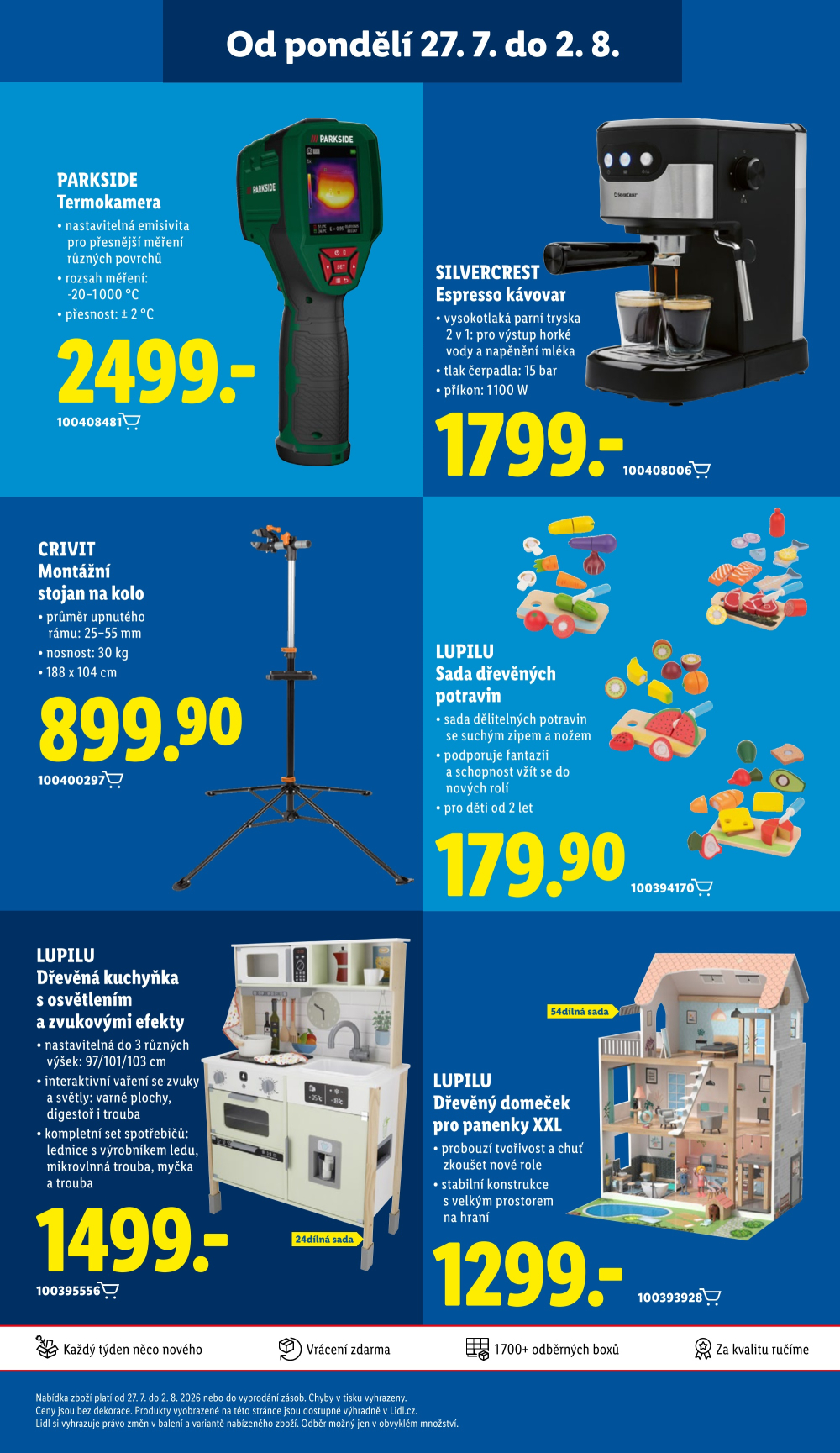 Leták Lidl leták - Nabídka spotřebního zboží - strana 29