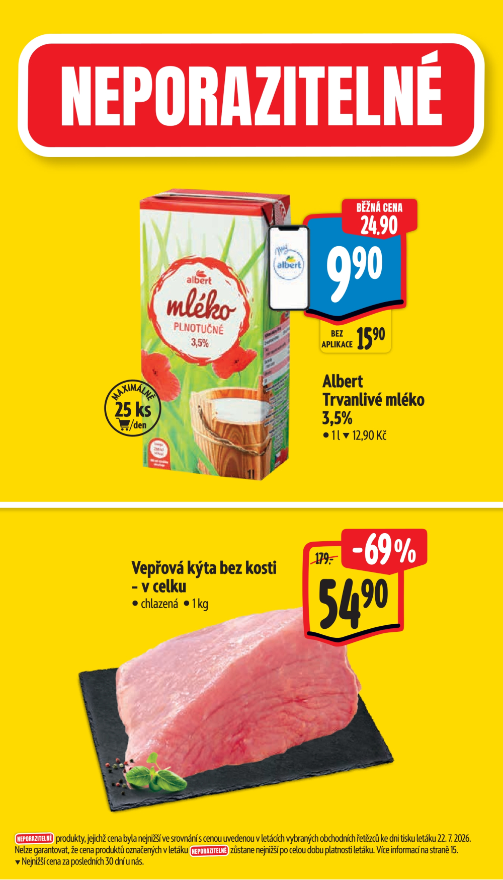 Leták Albert Hypermarket leták - Vestec - strana 2