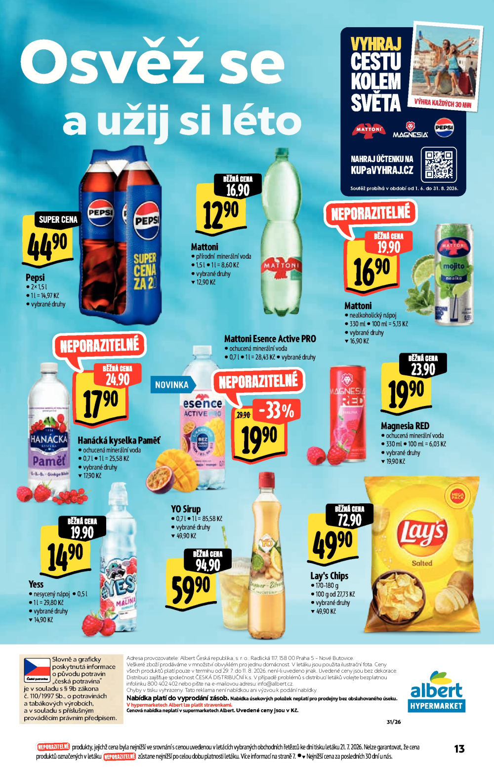 Leták Albert Hypermarket - Nabídka ve značkové kvalitě - strana 13