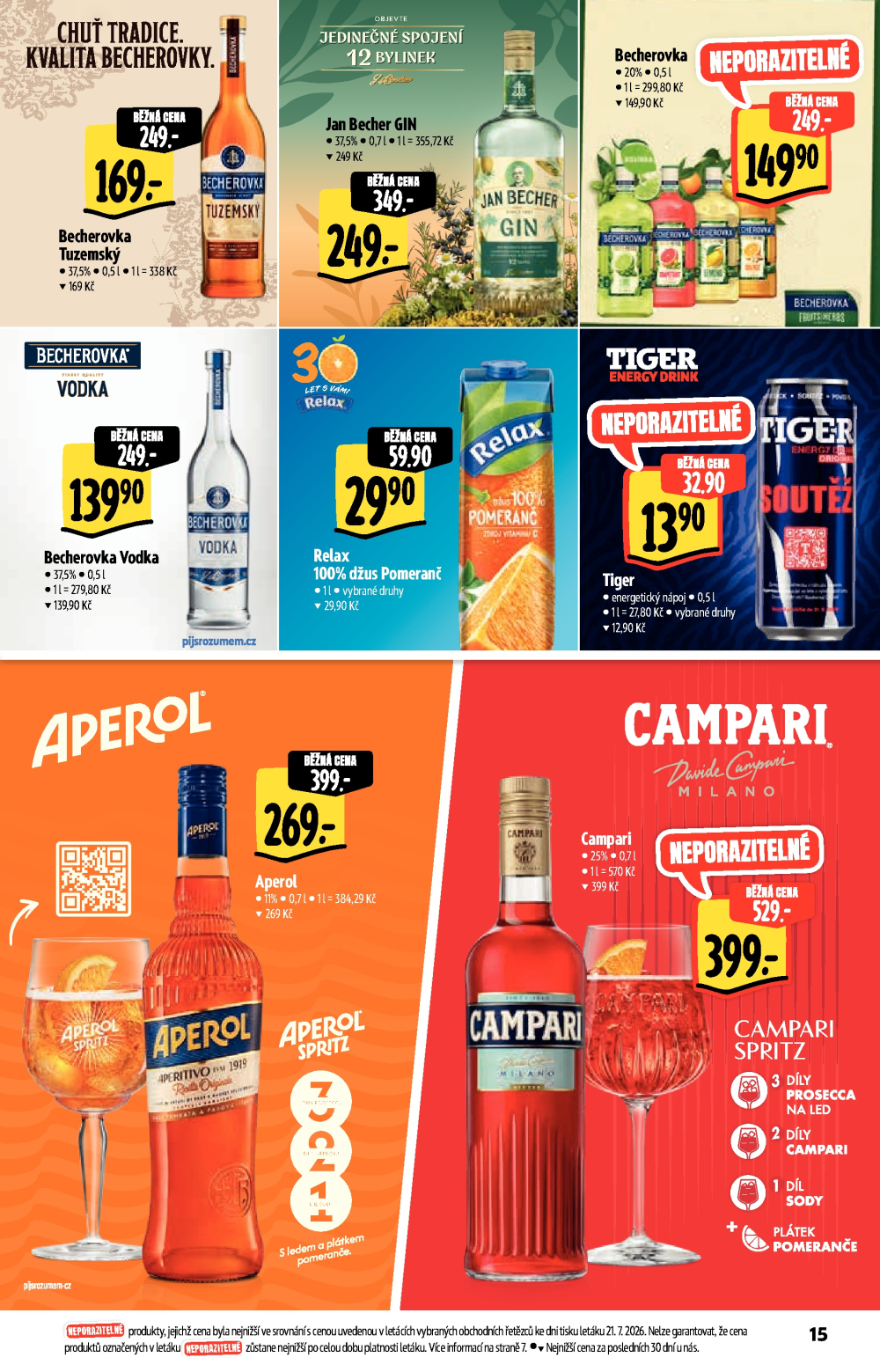 Leták Albert Hypermarket - Nabídka ve značkové kvalitě - strana 15
