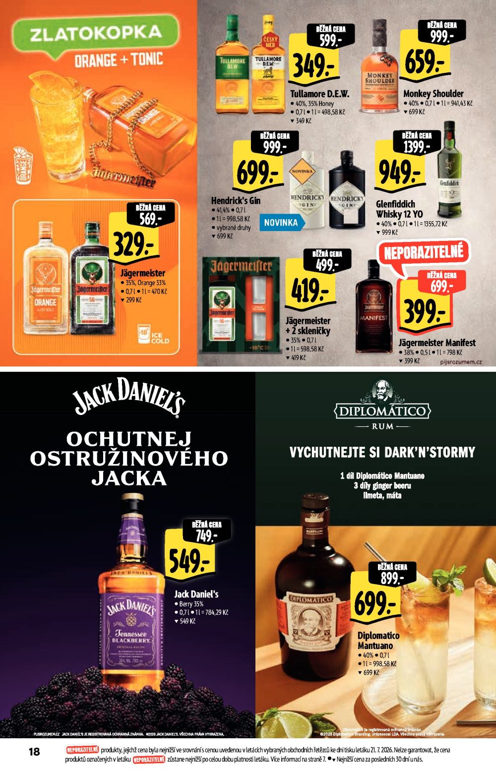 Leták Albert Hypermarket - Nabídka ve značkové kvalitě - strana 18