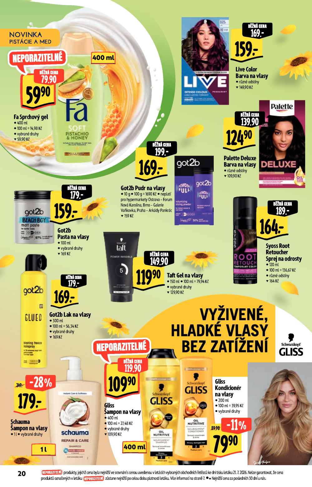Leták Albert Hypermarket - Nabídka ve značkové kvalitě - strana 20