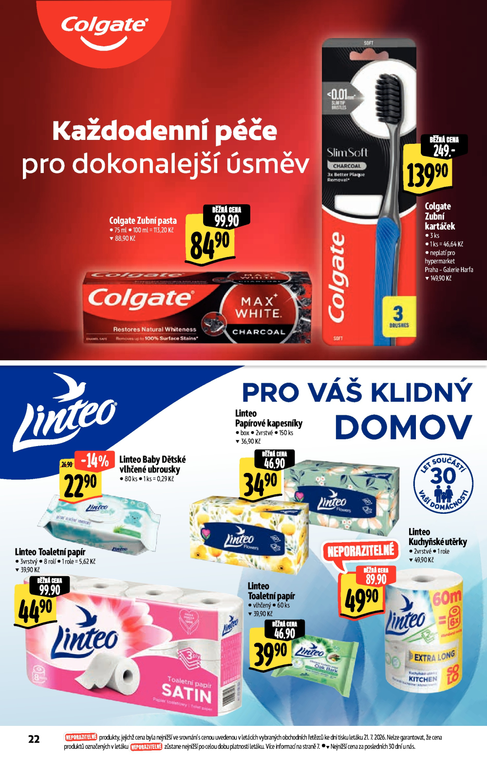 Leták Albert Hypermarket - Nabídka ve značkové kvalitě - strana 22