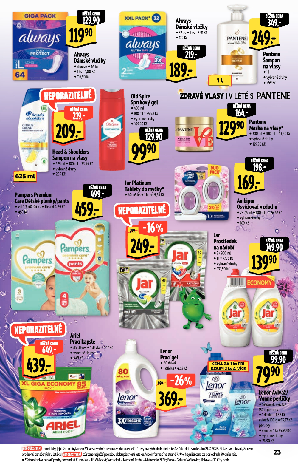 Leták Albert Hypermarket - Nabídka ve značkové kvalitě - strana 23