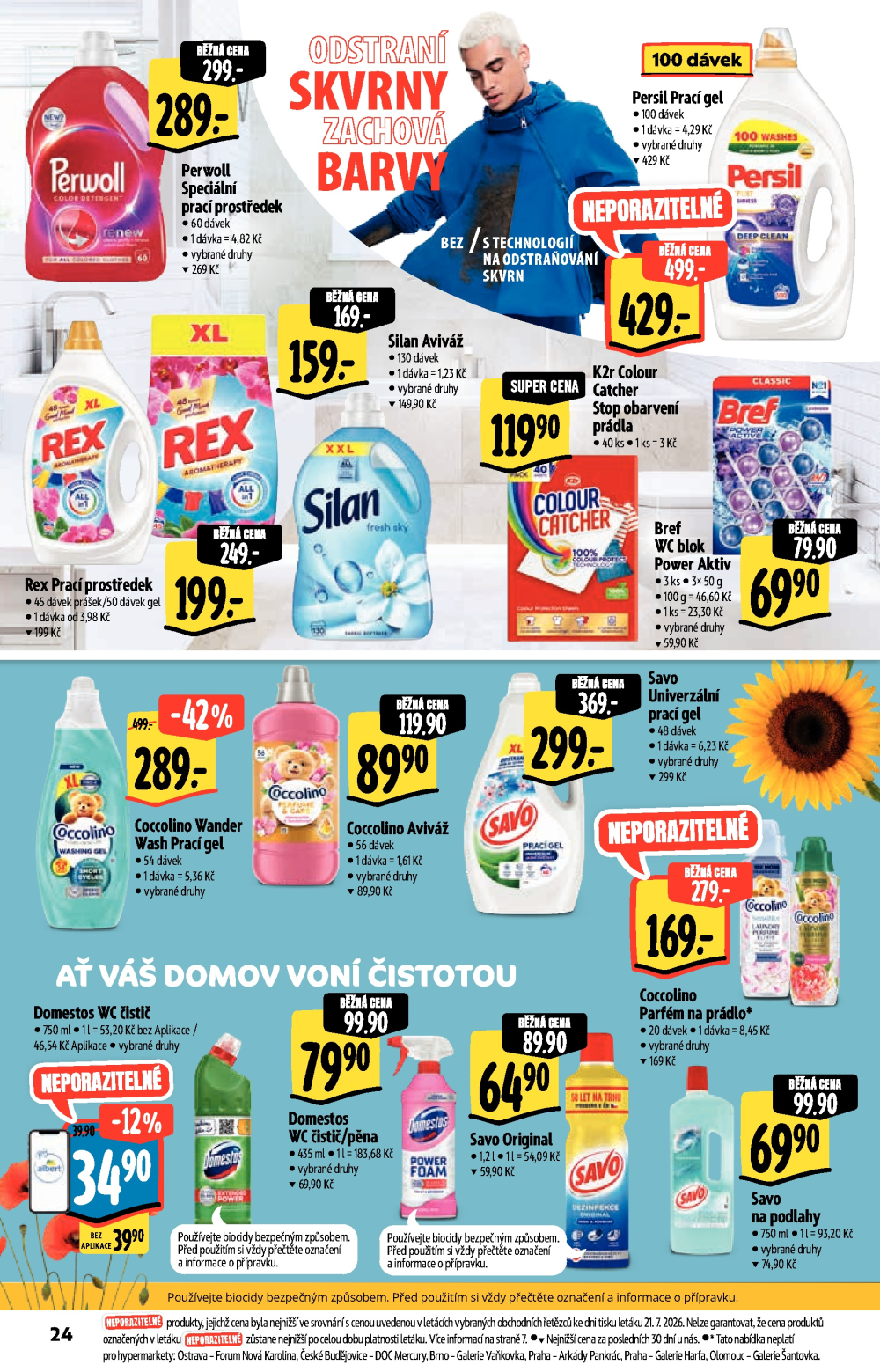 Leták Albert Hypermarket - Nabídka ve značkové kvalitě - strana 24