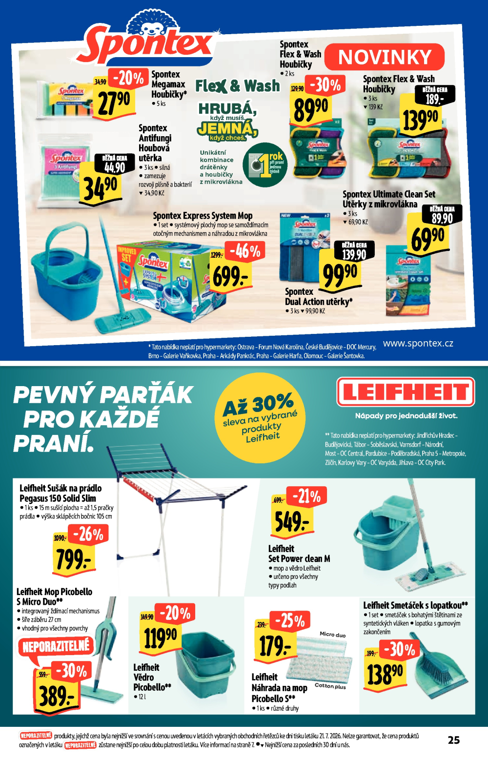 Leták Albert Hypermarket - Nabídka ve značkové kvalitě - strana 25