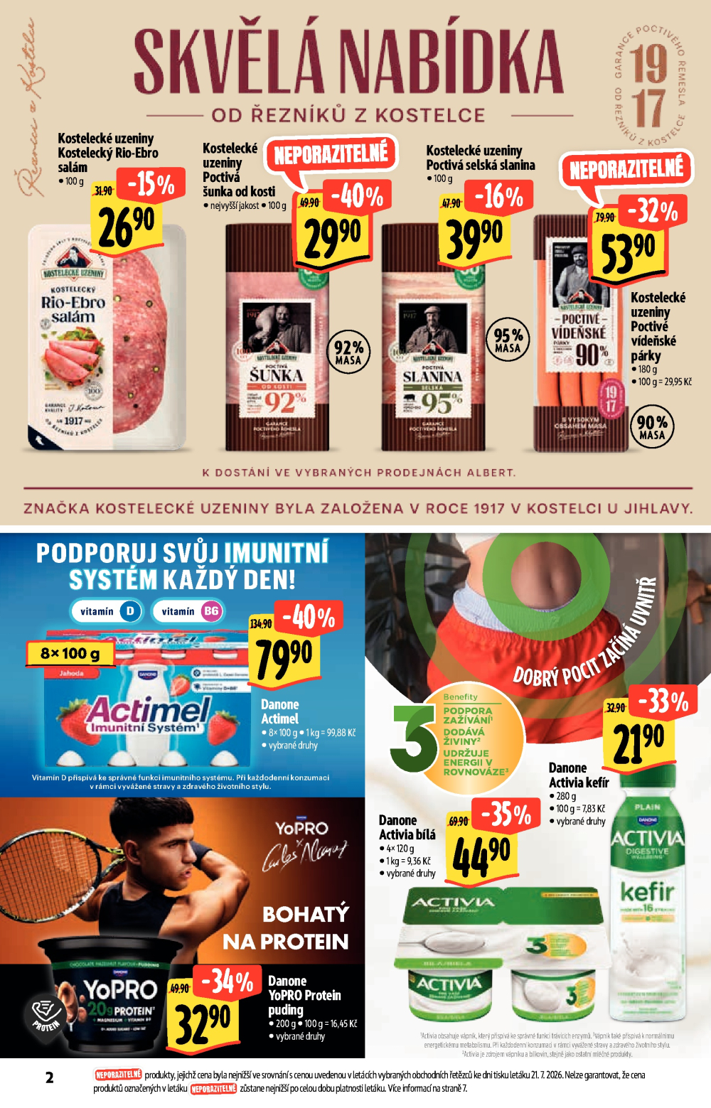 Leták Albert Hypermarket - Nabídka ve značkové kvalitě - strana 2