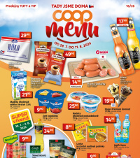 Akční leták COOP  - TIP a TUTY Menu