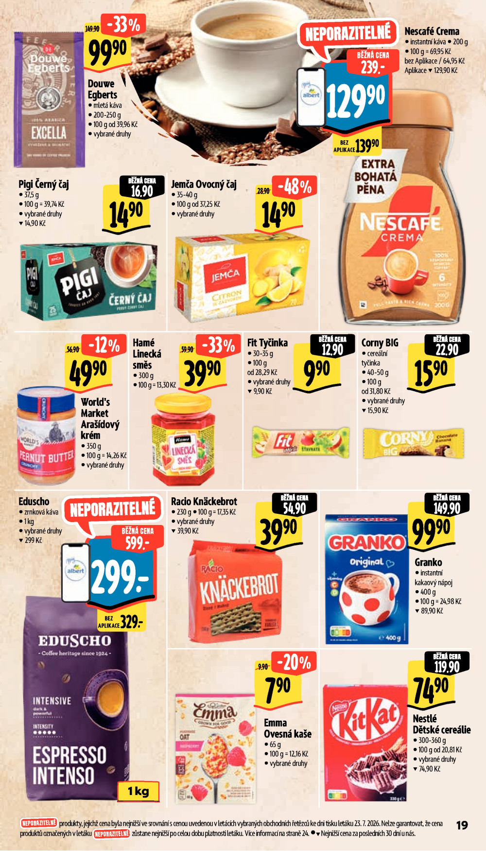 Leták Albert Supermarket leták - Ostrava, Horní - strana 33