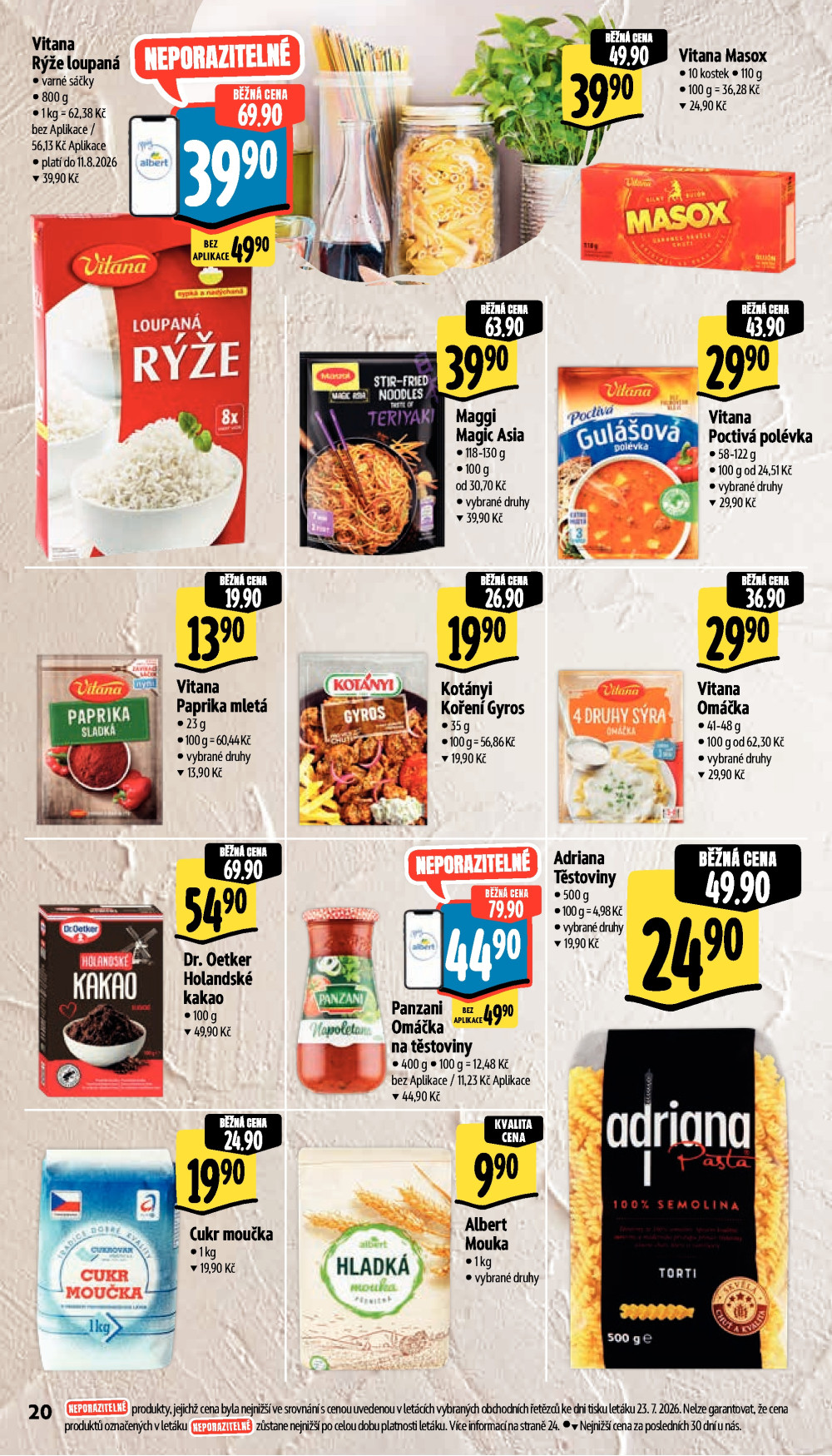 Leták Albert Supermarket leták - Ostrava, Horní - strana 34