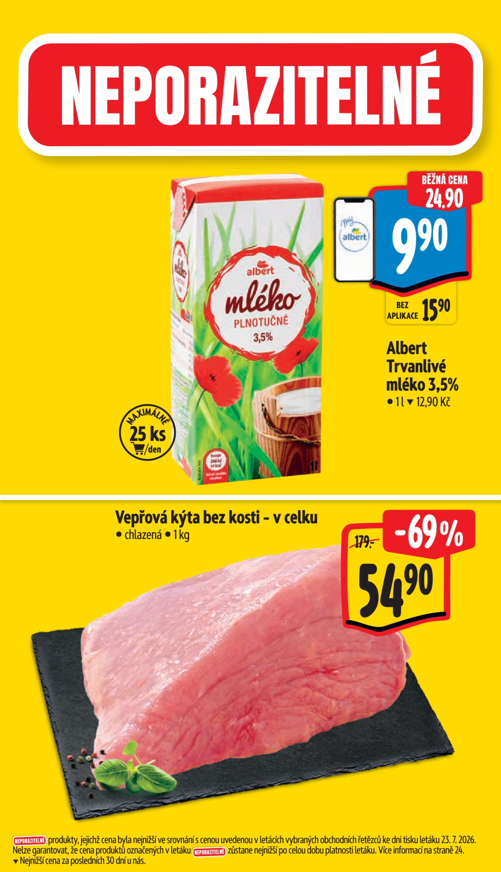 Leták Albert Supermarket leták - Ostrava, Horní - strana 2
