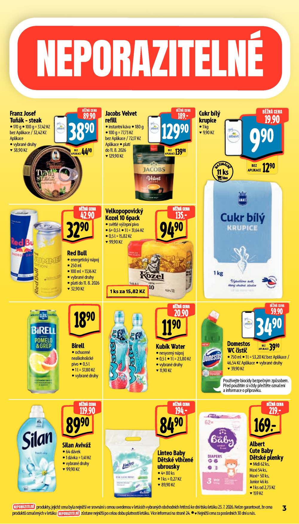 Leták Albert Supermarket leták - Ostrava, Horní - strana 7