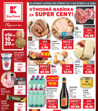 Akční leták Kaufland  Praha 6 - Podbaba