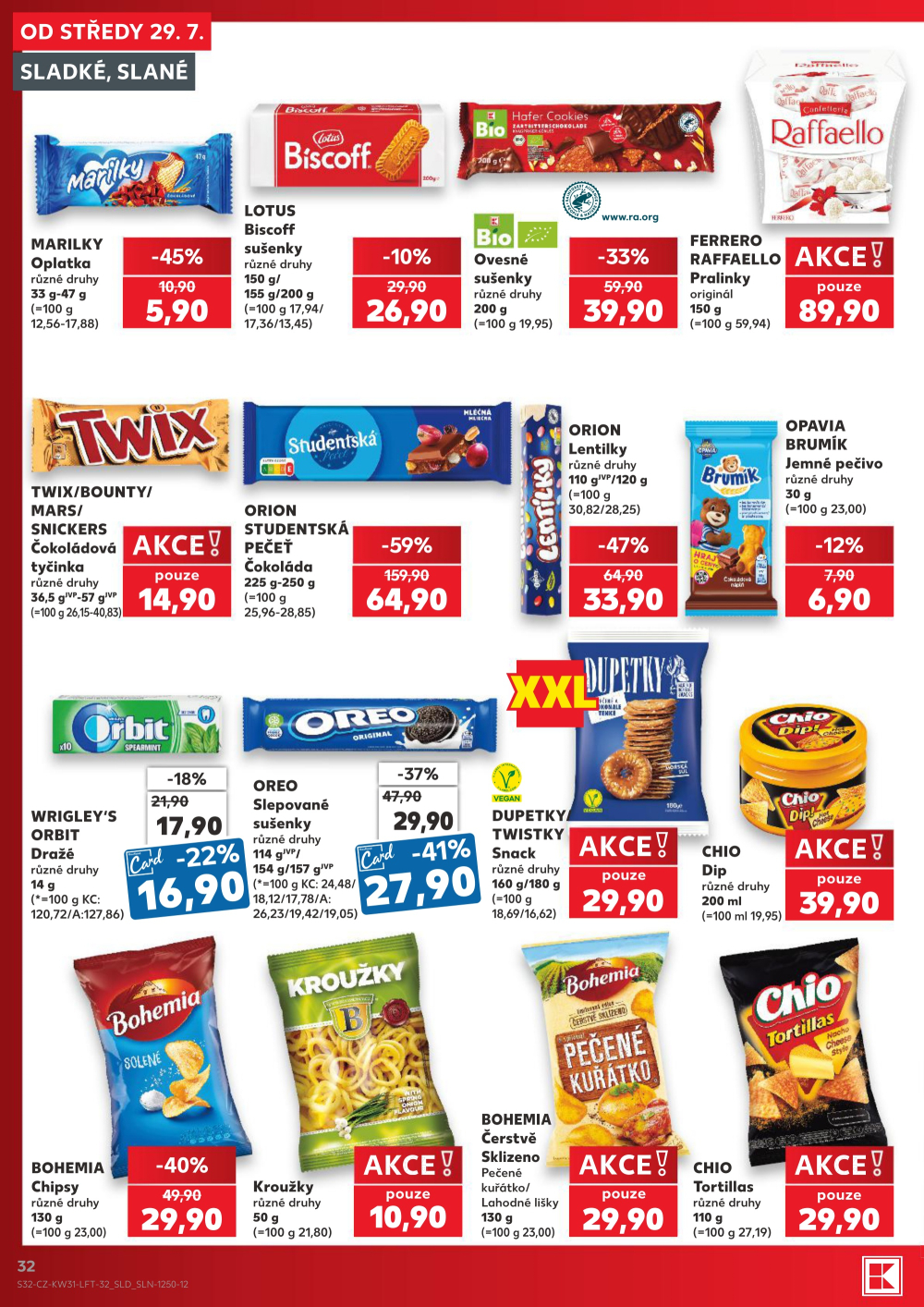 Leták Kaufland leták Praha 6 - Podbaba - strana 32
