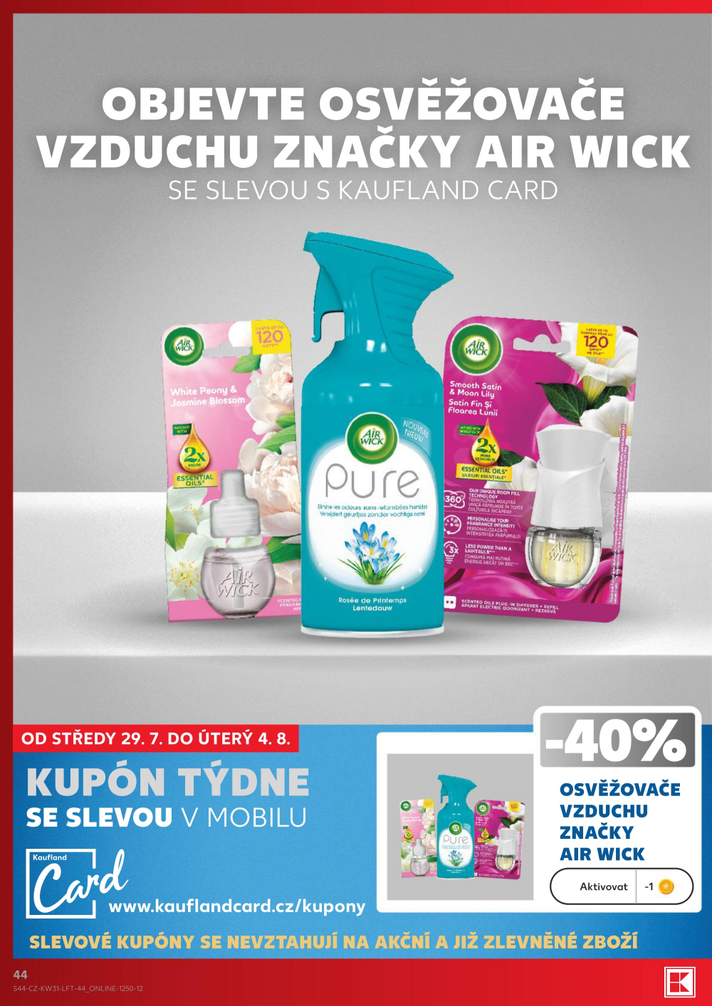 Leták Kaufland leták Praha 6 - Podbaba - strana 44