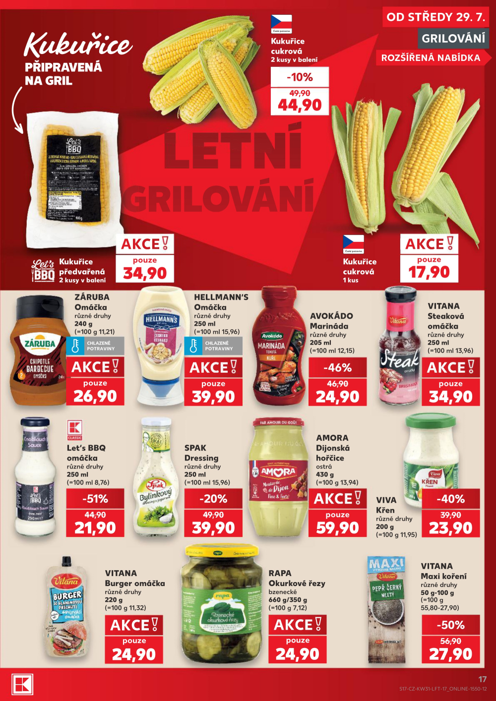 Leták Kaufland leták Praha 3 - Jarov - strana 17
