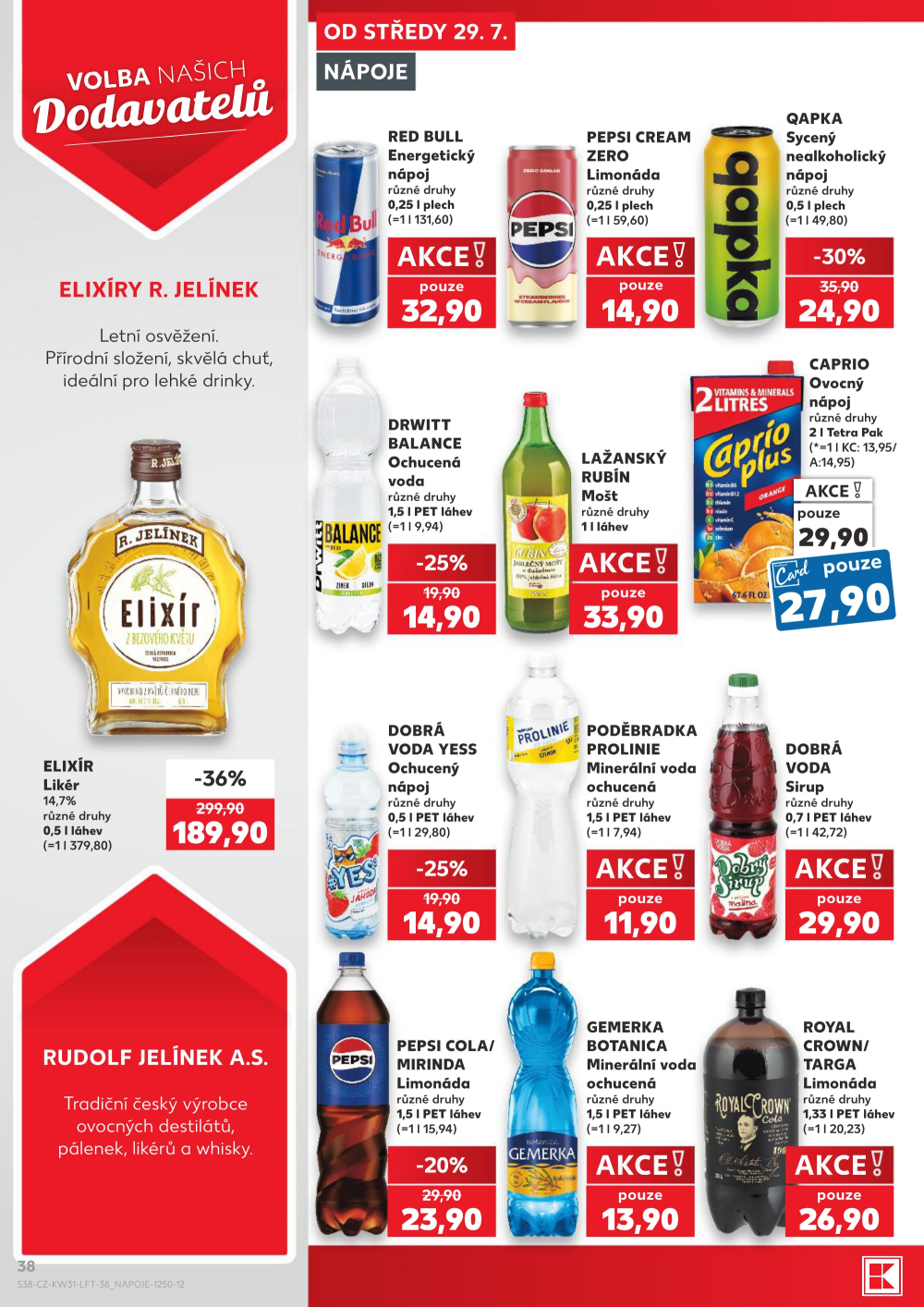 Leták Kaufland leták Praha 4 - Modřany - strana 38